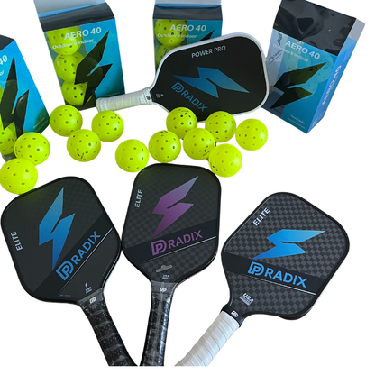Pack 6 Bolas de Pickleball DPRADIX AERO 40