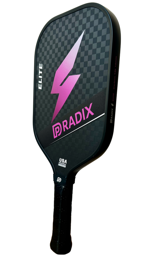 Pala pickleball DPRADIX ELITE CARBONO 12K jugadores, avanzados e intermedios, calidad premium a precio asequible